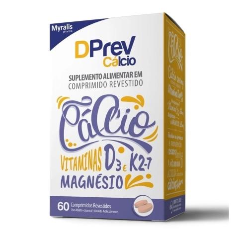 Dprev Cálcio 60 Comprimidos Revestidos - Imagem 1