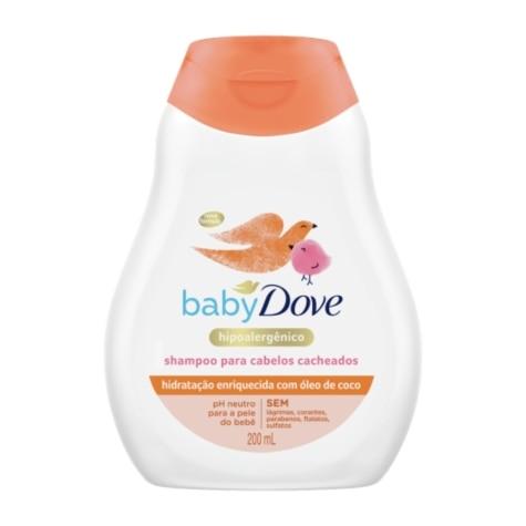 Shampoo Baby Dove Cabelos Cacheados 200ml - Imagem 1