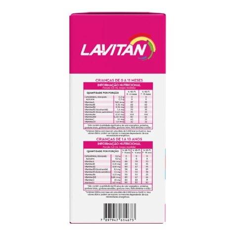 Lavitan Infantil Patati Patatá Sabor Tutti-Fruti Solução Oral 240ml - Imagem 4