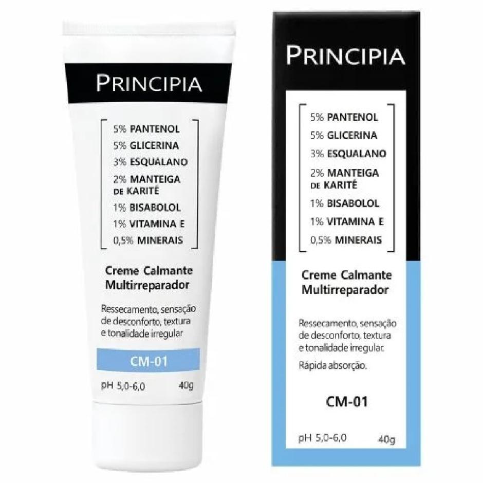 Creme Calmante Multirreparador Principia Skincare CM-01 40g