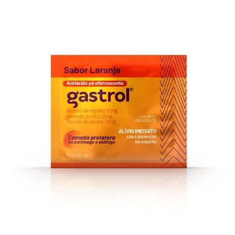 Gastrol Sabor Laranja Pó Efervescente 5g - Imagem 1