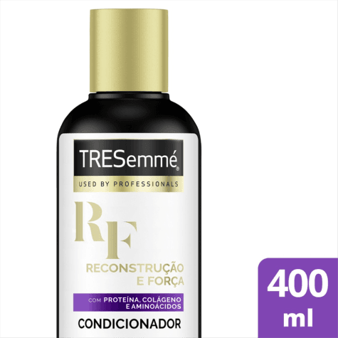 Condicionador Tresemmé Reconstrução e Força Cabelos Danificados 400ml - Imagem 3