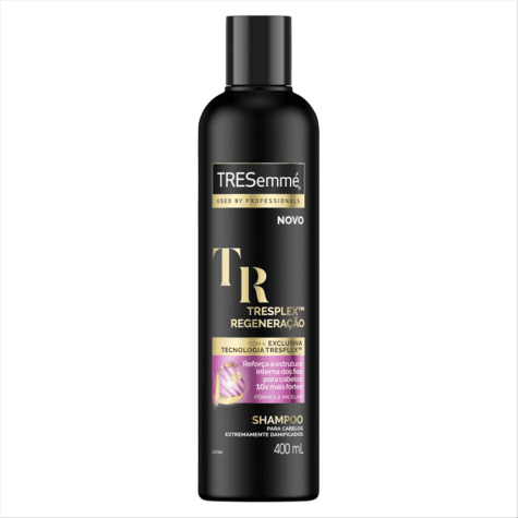 Shampoo TRESemmé Tresplex Regeneração Cabelos Quebradiços 400ml - Imagem 1