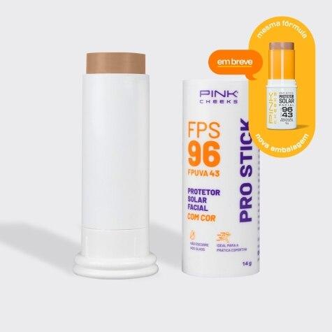 Protetor Solar Facial Pink Cheeks Pro Stick FPS96 Cor PRO20 14g - Imagem 2