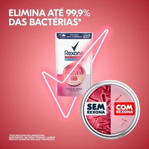 Sabonete Antibacteriano Líquido Rexona Água de Rosas Refil 200ml - Imagem 4
