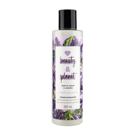 Condicionador Love Beauty & Planet Smooth and Serene Anti-frizz 300ml - Imagem 1