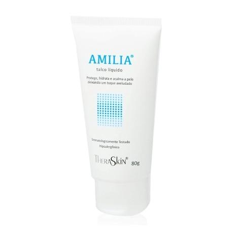 Talco Líquido Theraskin Amilia Corpo 80g - Imagem 1
