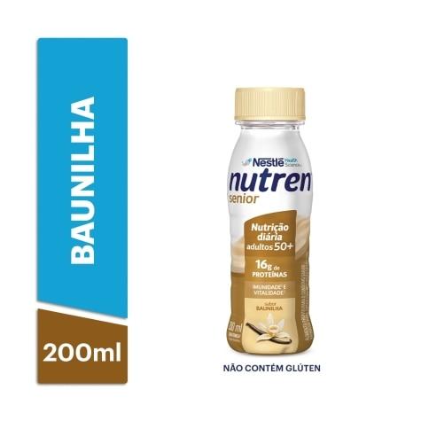 Complemento Alimentar Líquido Nutren Senior Sabor Baunilha 200ml - Imagem 2