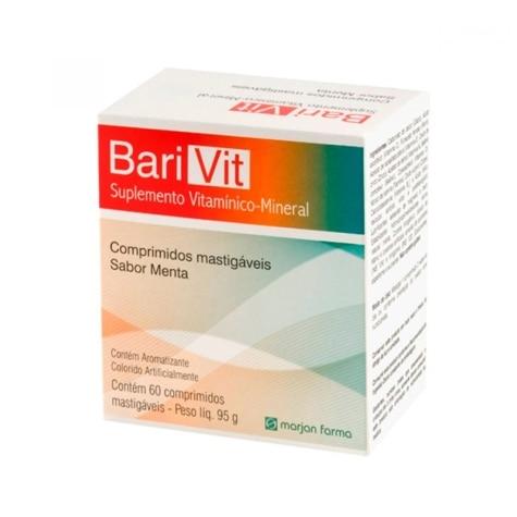 Barivit Sabor Menta 60 Comprimidos Mastigáveis - Imagem 3