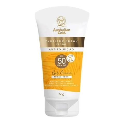 Kit Protetor Solar Corporal Australian Gold FPS50 Gel Creme 200g Ganhe 70% Desconto Protetor Solar Facial FPS50 50g - Imagem 3