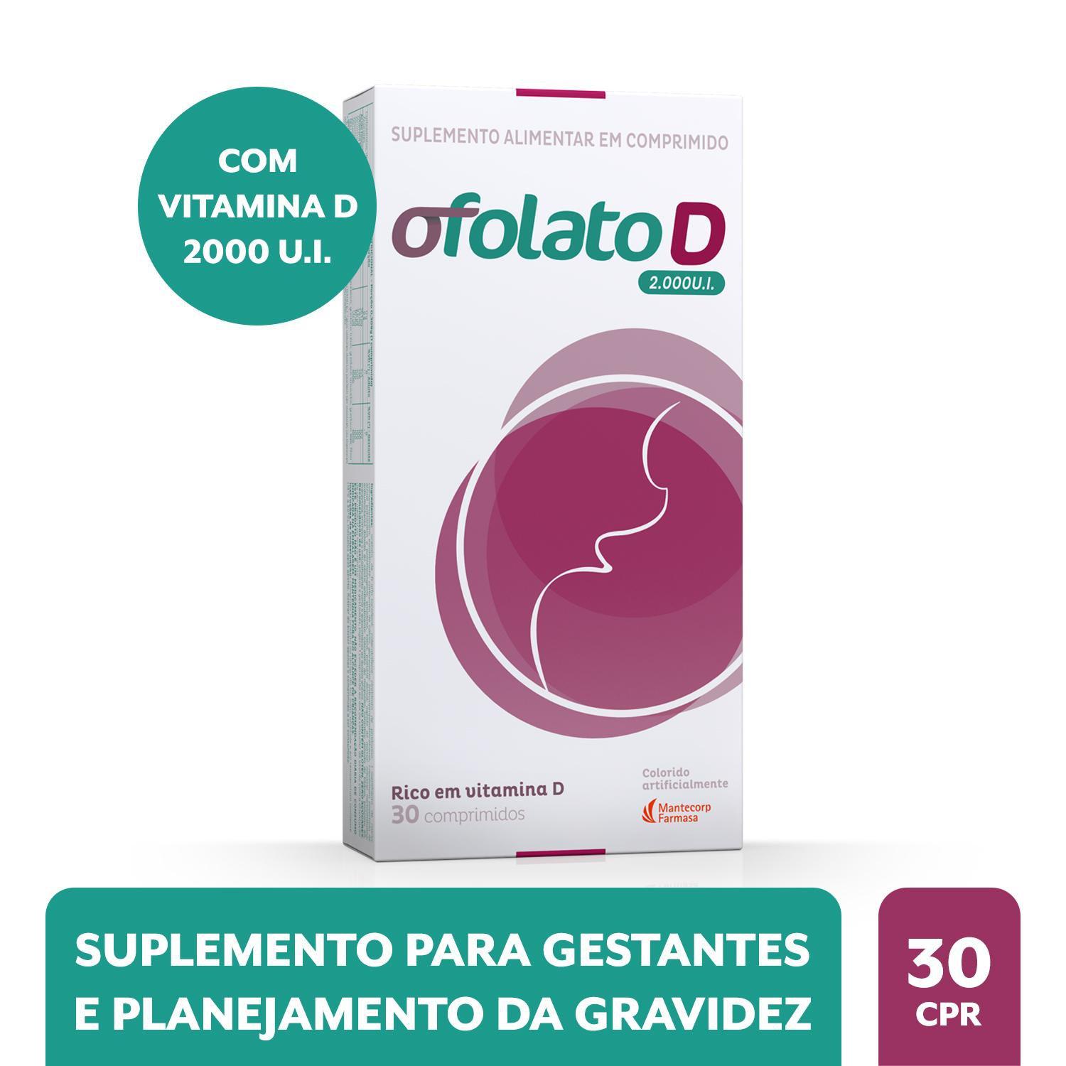 Ofolato D 2.000UI 30 Comprimidos - Imagem 1