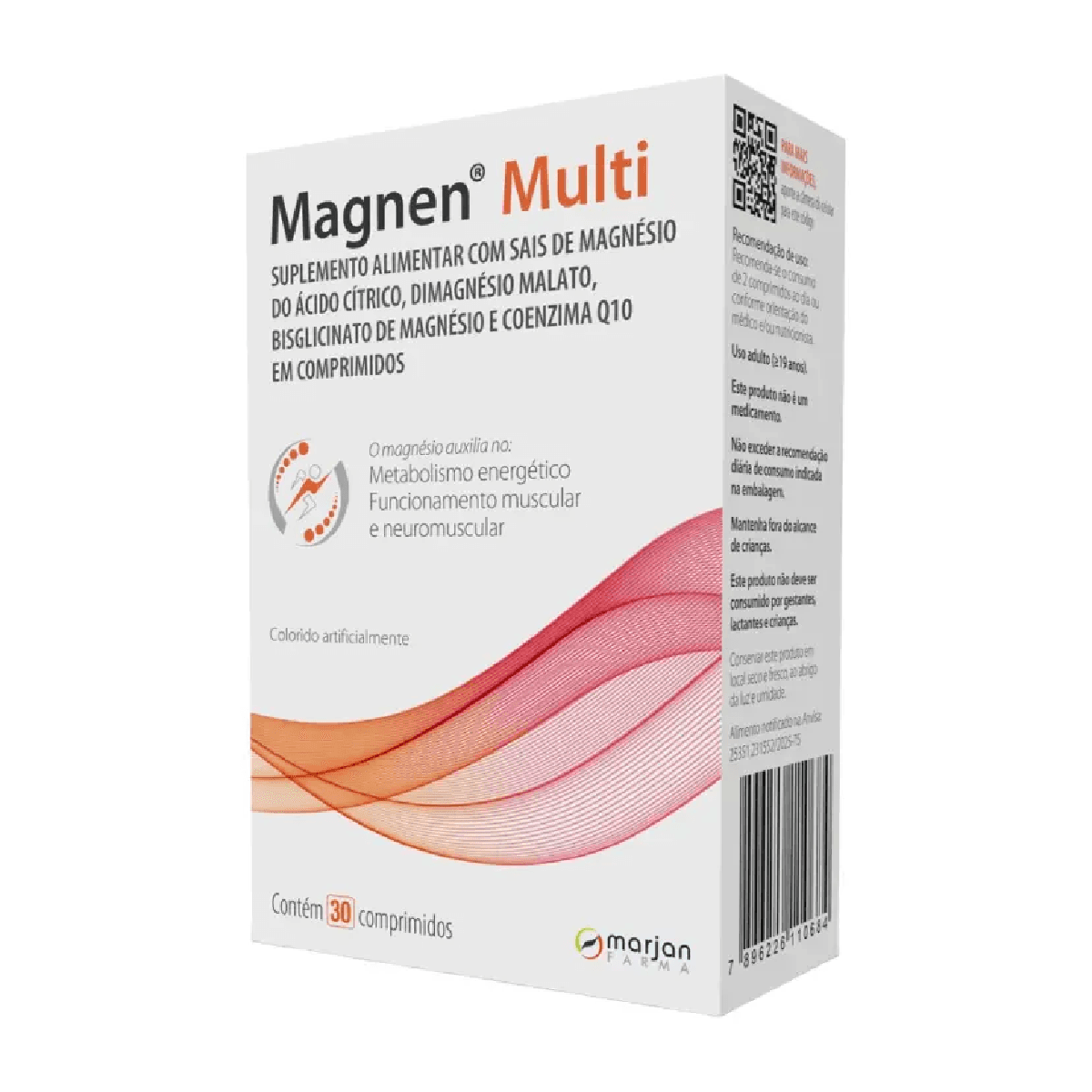 Suplemento Alimentar Magnen Multi 30 comprimidos - Imagem 1
