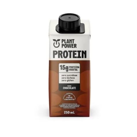 Protein Plant Power 15g de Proteína Vegetal Sabor Chocolate 250ml - Imagem 1