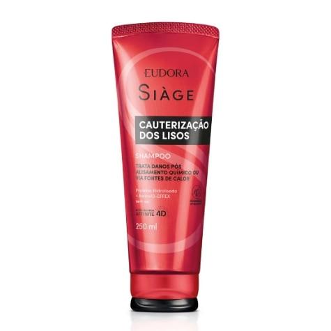 Shampoo Siàge Cauterização dos Lisos Cabelo Liso 250ml - Imagem 1