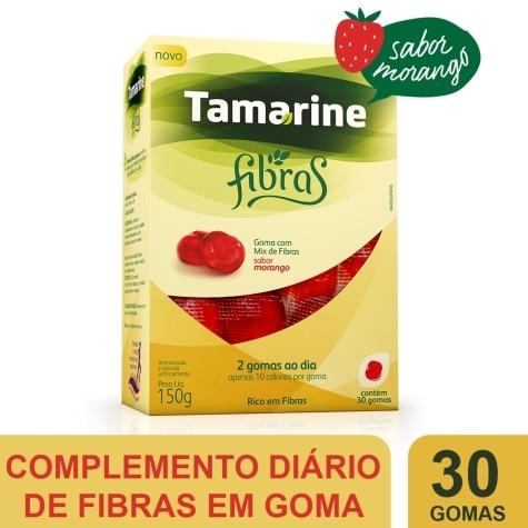 Tamarine Fibras Sabor Morango 30 Gomas - Imagem 2