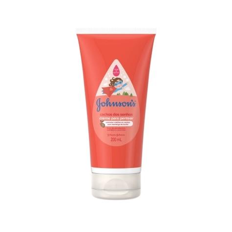 Creme para Pentear Johnson & Johnson Kids Cachos dos Sonhos 200ml - Imagem 1