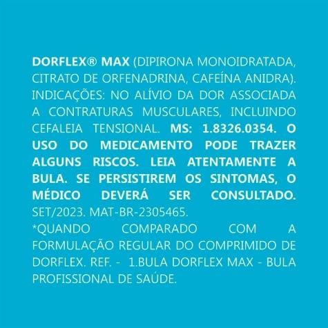 Dorflex Max 4 Comprimidos - Imagem 4