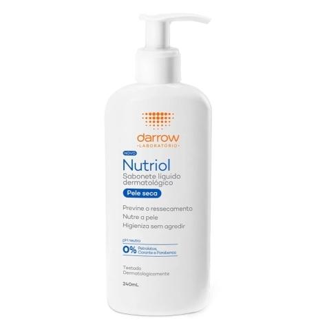 Sabonete Líquido Darrow Nutriol Pele Seca Facial 240ml - Imagem 1