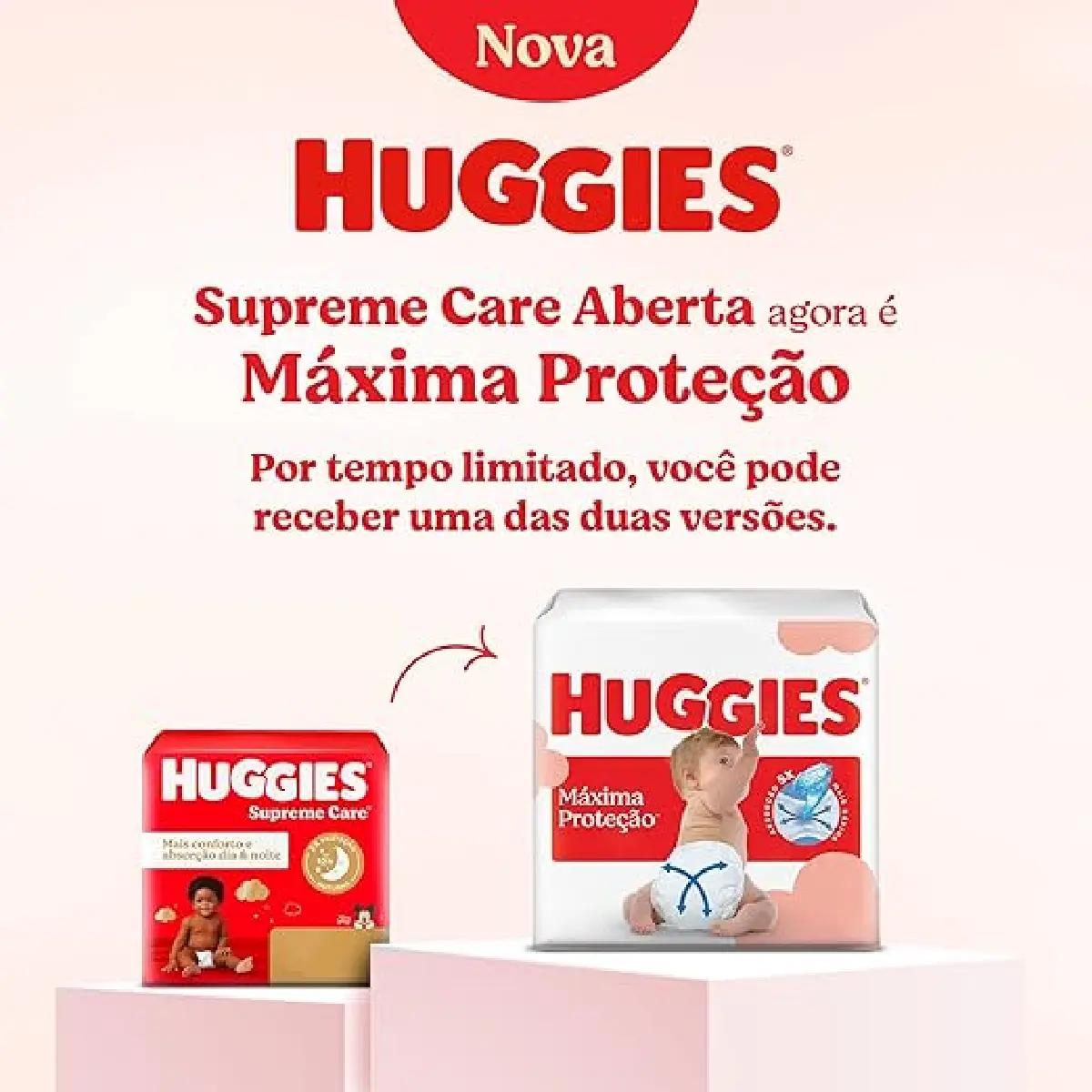 Fralda Huggies Supreme Care XG 56 Unidades - Imagem 2