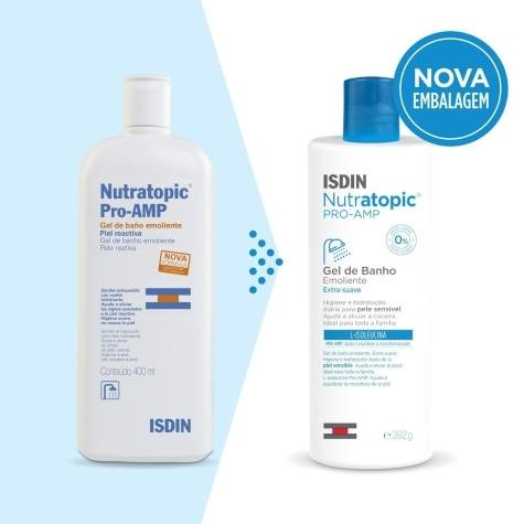 Gel de Banho Isdin Nutratopic Pro-AMP Corpo 400g - Imagem 3