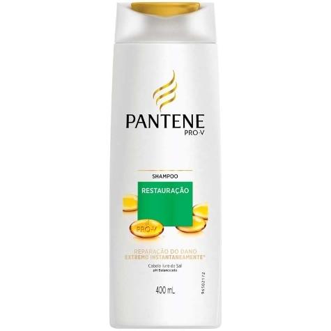 Shampoo Pantene Restauração Cabelos Quebradiços 400ml - Imagem 1