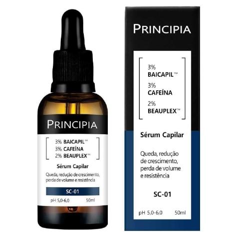 Sérum Capilar Principia 3% Baicapil + 3% Cafeína Skincare Sc - 01 50ml - Imagem 1