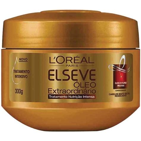 Creme de Tratamento Elseve Óleo Extraordinário Nutrição Intensa 300g - Imagem 1