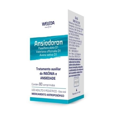 Ansiodoron Weleda 80 Comprimidos - Imagem 3