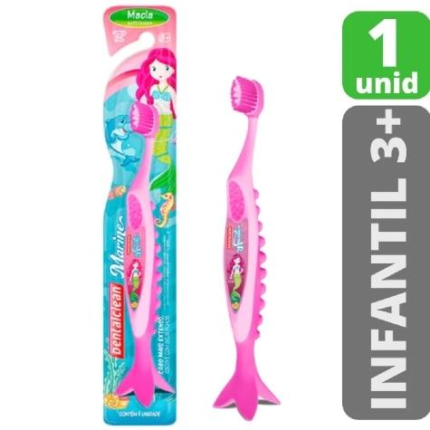 Escova Dental DClean Infantil Marine 3+ Extra Macia - Imagem 1