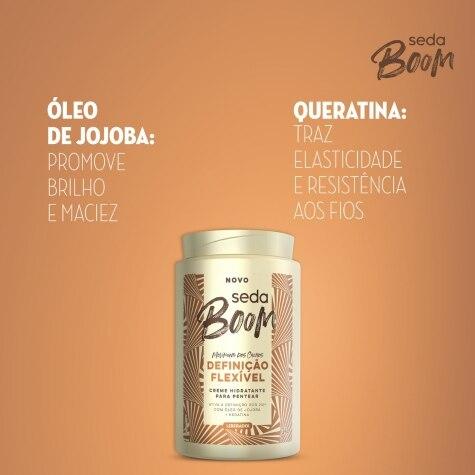 Creme para Pentear Seda Boom Definição Flexível 1kg - Imagem 5