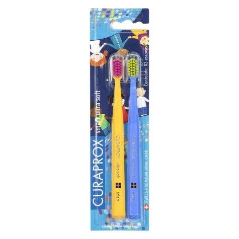Escova Dental Curaprox 5460 Smart Ultra Soft 2 Unidades Cores Sortidas - Imagem 2
