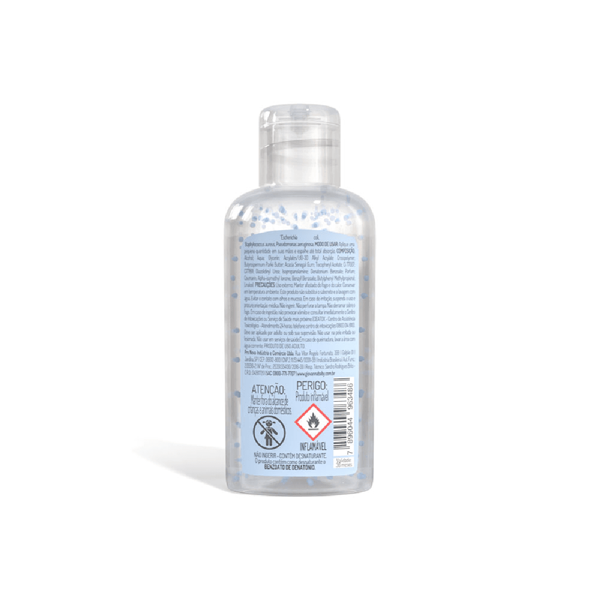 Gel Higienizante Para As Mãos Giovanna Baby Blue 60ml - Imagem 3