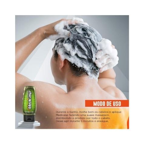 Shampoo Medicasp Anticaspa 130ml - Imagem 4