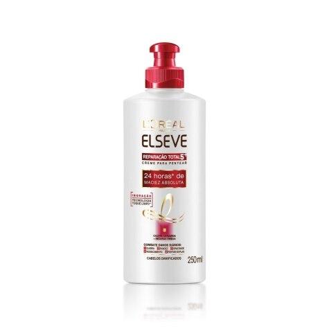 Creme para Pentear Elseve Reparação Total 5 Cabelo Quebradiço 250ml - Imagem 1