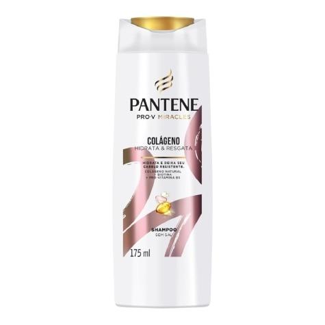 Shampoo Pantene Colágeno Hidrata & Resgata Cabelo Seco 175ml - Imagem 1