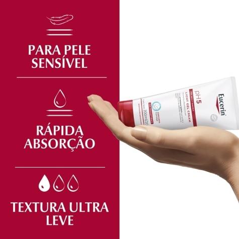 Gel Creme Eucerin pH5 Facial 201g - Imagem 4