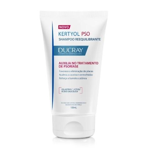 Shampoo Ducray Kertyol P.S.O. Reequilibrante Cabelo 100ml - Imagem 1
