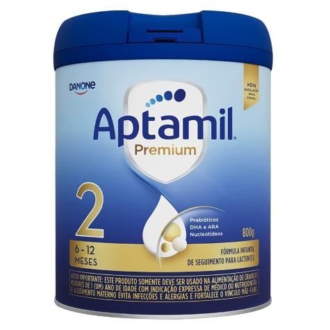 Fórmula Infantil Aptamil Premium 2 800g - Imagem 1