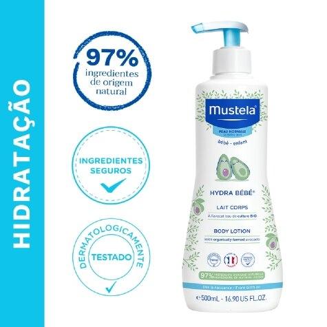 Hidratante Corporal Mustela Hydra Bebê 500ml - Imagem 3