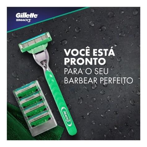 Carga Gillette Mach3 Sensitive Leve 8 Pague 6 - Imagem 3