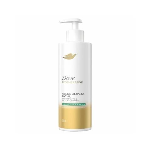 Gel de Limpeza Facial Dove Regenerative Efeito Matte & Antioleosidade 300ml - Imagem 1