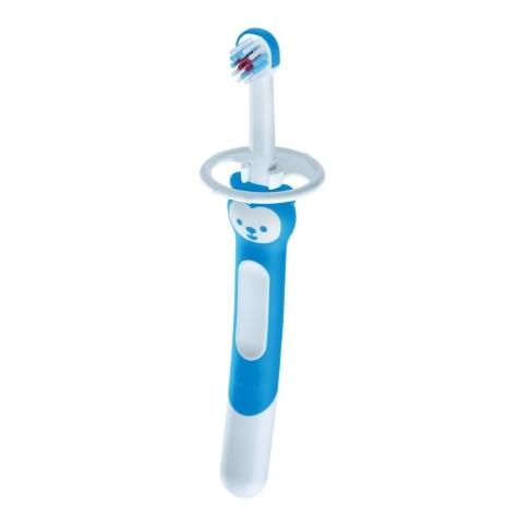 Escova Dental Mam Training Brush Azul Ref.8213 - Imagem 1