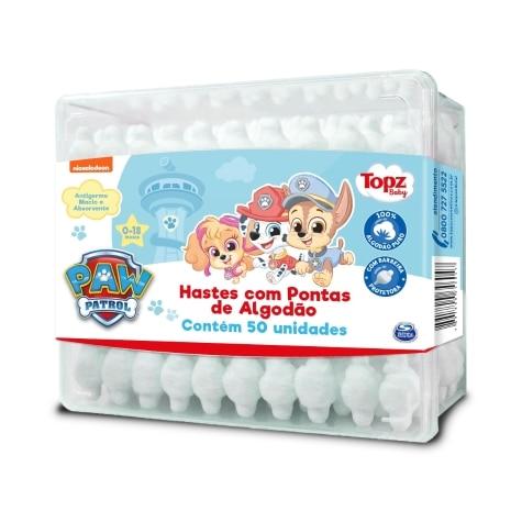Hastes Flexíveis Topz Patrulha Canina 50 Unidades - Imagem 1
