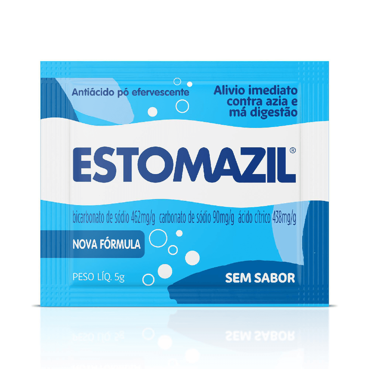 Estomazil Sem Sabor Pó Efervescente 5g - Imagem 1