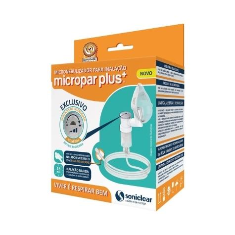 Kit Micronebulizador Micropar Soniclear Adulto com Plug Encaixe - Imagem 1