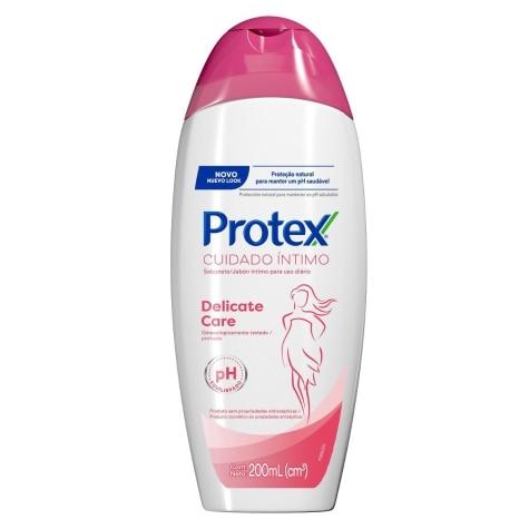 Sabonete Líquido Intímo Protex Delicate Care 200ml - Imagem 1
