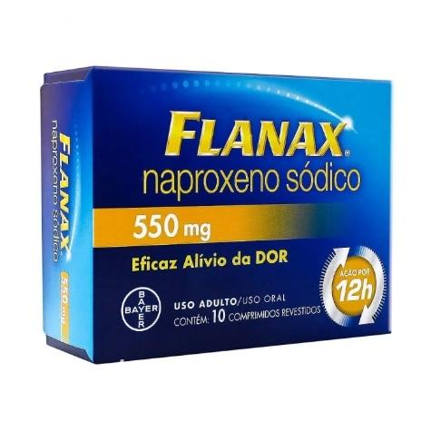 Flanax 550mg 10 Comprimidos Revestidos - Imagem 1