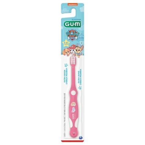 Escova Dental Infantil Gum Paw Patrol Macia Cores Sortidas 1 Unidade - Imagem 1