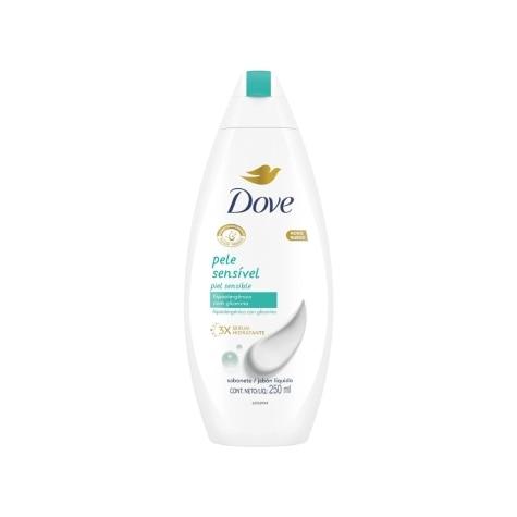 Sabonete Hidratante Líquido Dove Pele Sensível 250ml - Imagem 1