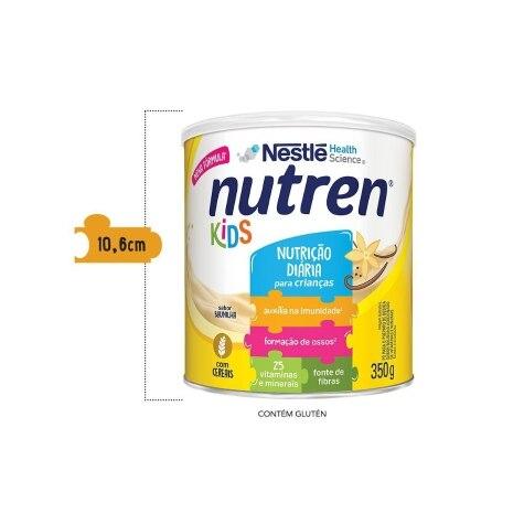Complemento Alimentar Nutren Kids Sabor Baunilha 350g - Imagem 7